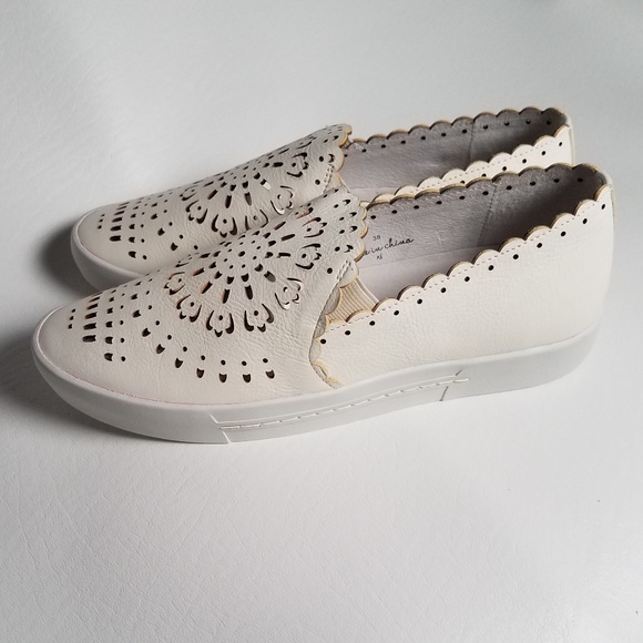 Joie Cream Slip-on Loafers - Picture 6 of 8